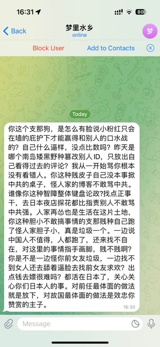 A screenshot of a mobile phone screen with a green background and white text, showing a message in Chinese. The message is in a white font and has a red border. The phone number is 139, and the date is 11:00.