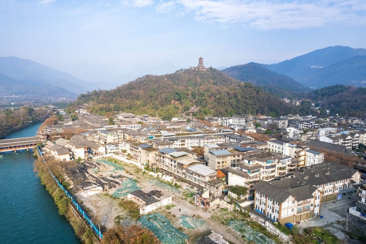 都江堰航拍