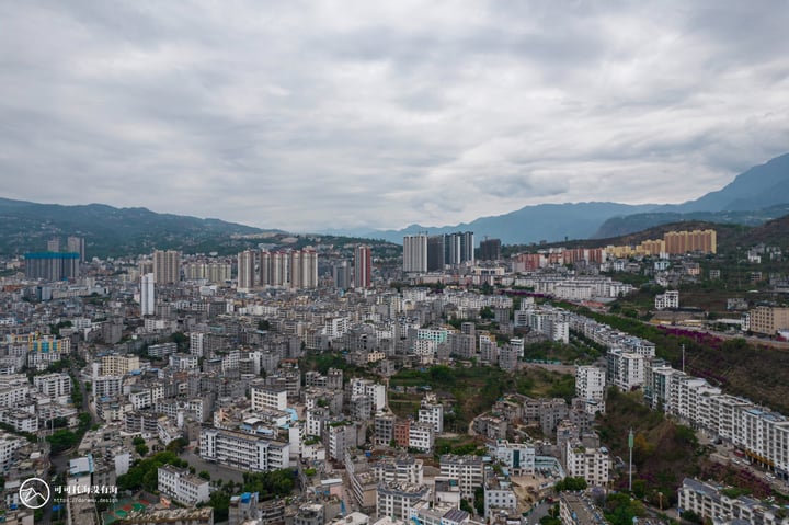 云南昭通永善县航拍
