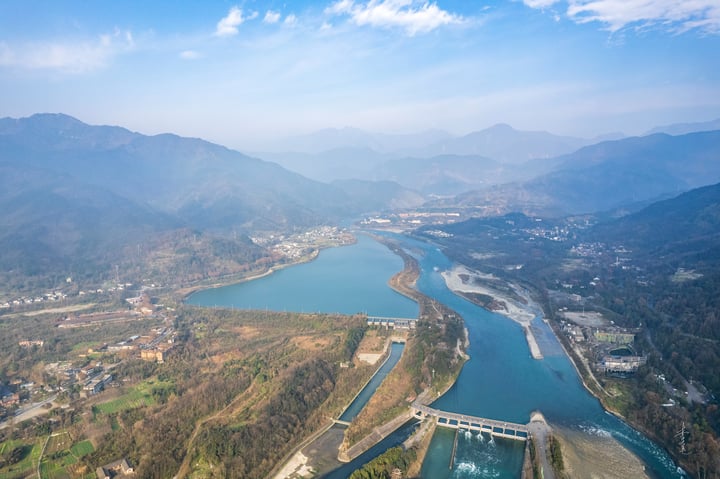 都江堰航拍