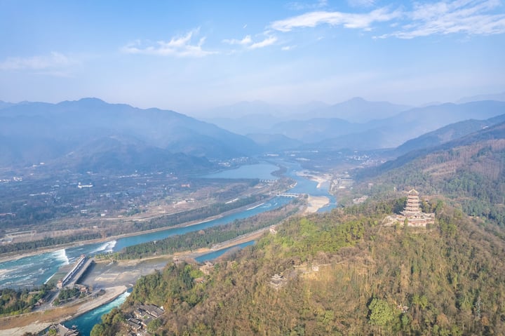 都江堰航拍
