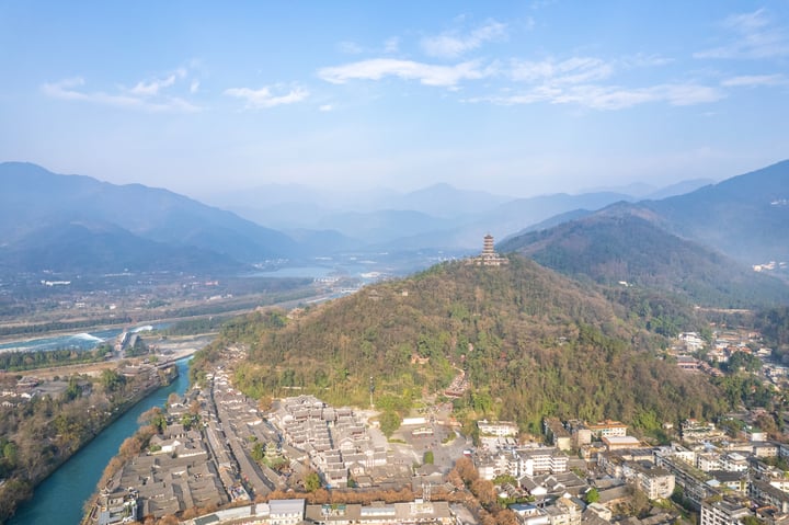 都江堰航拍